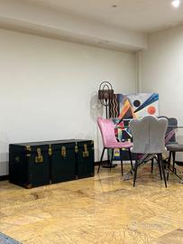 Baule restaurato artigianalmente