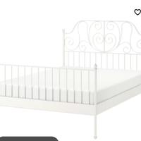 Letto matrimoniale ferro battuto IKEA