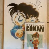 Detective conan 1 gazzetta con poster