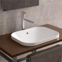 Lavabo ceramica semi incasso
