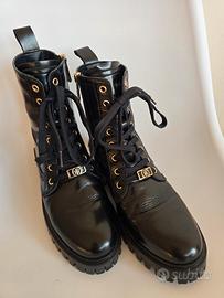 Anfibi stivaletti tronchetti Tommy Hilfiger n 38