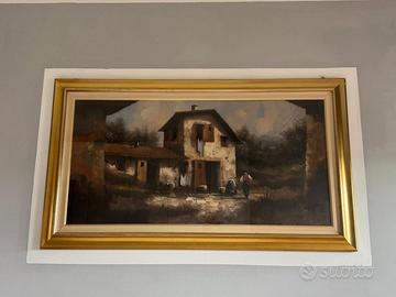 Olio su tela Guido Borrelli