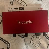 Scheda audio Focusrite Scarlett 2i2
