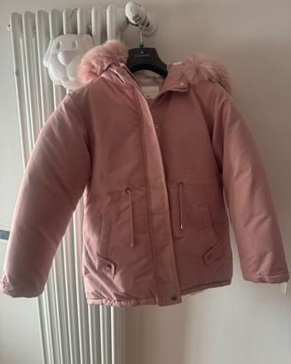 Giubbotto Parka Rosa Karino Kids-12 Anni 152cm