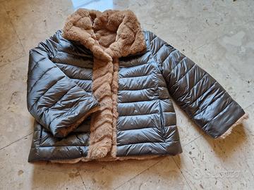 Piumino/Pellicciotto double face TG XS NUOVO!!!!