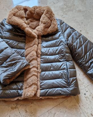 Piumino/Pellicciotto double face TG XS NUOVO!!!!