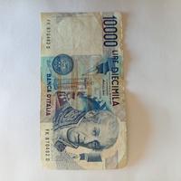 LIRE 10000 BANCONOTA RARA.