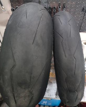 Pirelli supercorsa V2 SC1 120/70r17 200/55r17