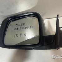 Specchietto retrovisore sx jeep grand cherokee wk2