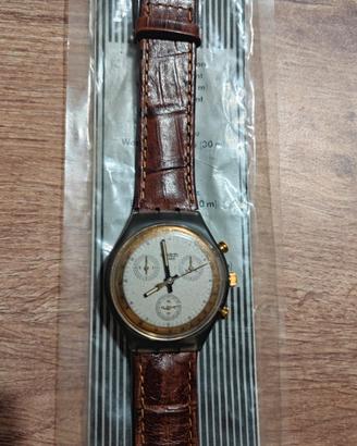 Swatch Chrono Goldfinger