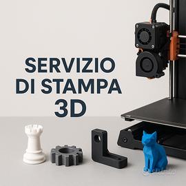 Servizio di stampa 3D