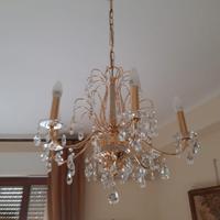 lampadario in swarovski 