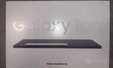 Samsung Galaxy Fe + 256 gb 12 ram cover inclusa