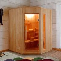 Sauna Finlandese Angolare NUOVA  – 150x150x200 cm