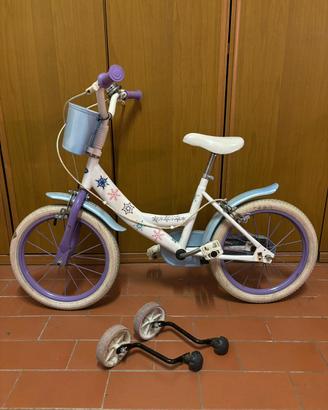 Bicicletta da bambina misura 12