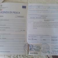 licenza pesca sottocosta