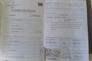 licenza pesca sottocosta
