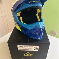 Casco da moto Acerbis Profile 4 - Blu/Fluo Yellow
