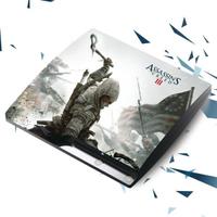 Coperchio di Assassin's Creed 3 x Ps3 Slim (NUOVO)