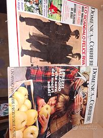 6 riviste La Domenica del Corriere  1969