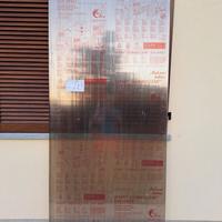 Pannello policarbonato alveolare 6mm color bronzo