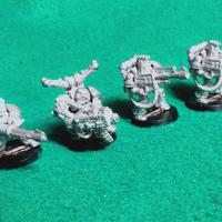 4 Falcidiatori Caos/ Chaos Marine Havoc Wh40k