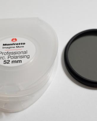 FILTRO POLARIZZATORE MANFROTTO 52mm