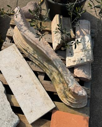 Cornice Camino di Marmo