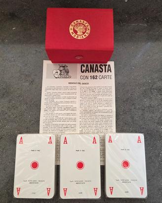 Canasta Modiano Trieste Vintage 162 Carte celofan