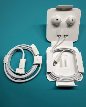 Cuffie e Cavo di ricarica Originali Apple Lightnin