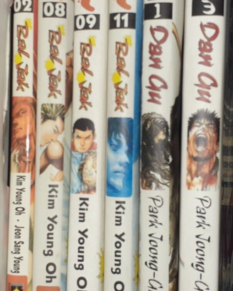 Lotto 6 Fumetti manga serie flashbook BalJak,Dangu