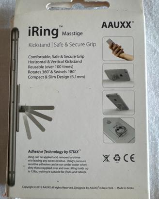 Accessori cell I-Ring in acciaio ancora in scatola