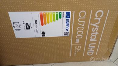 Televisore Samsung Crystal UHD CU7000