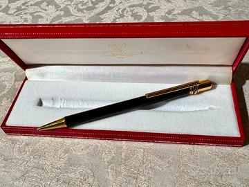 Penna a sfera Must de Cartier ‘89 full set trinity