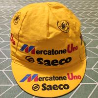 Cappellino ciclismo Mercatone Uno Saeco