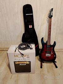 set chitarra elettrica completo