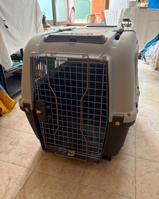 Trasportino SKUDO omologato per cani 92x63x70