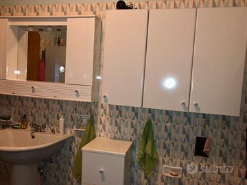 Mobiletti da bagno in legno bianco