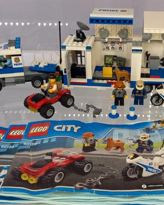 LEGO CITY 60139 Centro comando mobile polizia