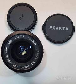 Obiettivo Zoom Exakta Macro 35-70mm Pentax PK