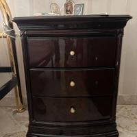 Coppia comodini in mogano