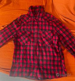 Camicia a quadri Rossa