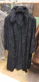 pelliccia di astrakan lunga vintage
