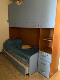 Camera a ponte con doppio letto
