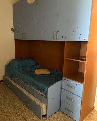 Camera a ponte con doppio letto