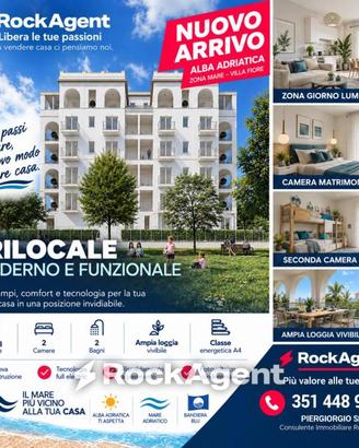 Appartamento di 62 m² con 3 locali a Alba Adriatic
