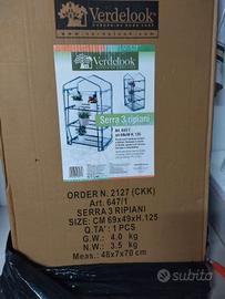 Serra 3 ripiani nuova imballata e mai aperta