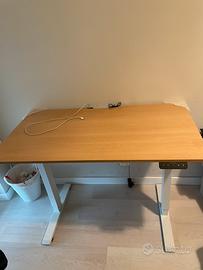 Scrivania elettrica regolabile in altezza