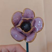 ceramica artigianale fiore