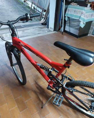 bici  cross  con ammortizzatori  nuova